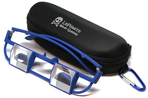 Очки для страховки Le Pirate Belay Glasses Model 3.1 Navy - Фото 3 большая