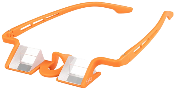 Очки для страховки YY Vertical Plasfun Evo Orange - Фото 1 большая