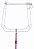 Скоба для удочки для оттяжек Kailas Clip-Up EVO Stick Clip Rope Head 8 см Silver - Фото 2 малая