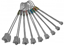 Закладки Rock Empire Alu Nuts Set