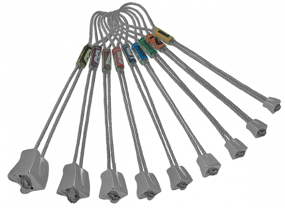 Закладки Rock Empire Alu Nuts Set - Фото 1 большая