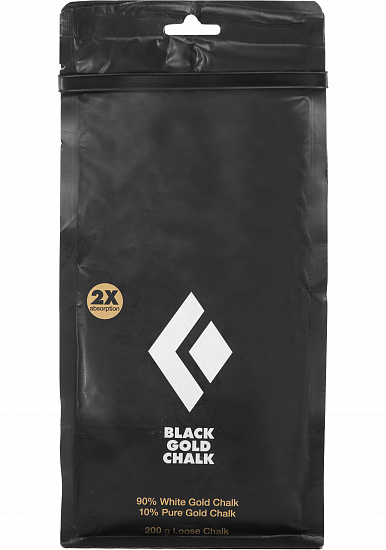 Магнезия Black Diamond Black Gold 200 г - Фото 1 большая