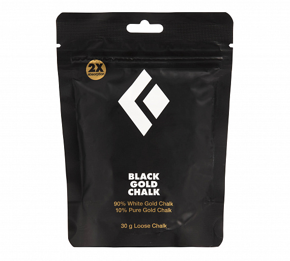 Магнезия Black Diamond Black Gold 30 г - Фото 1 большая