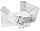 Магнезия Edelrid Chalk Block II Snow (65гр) - Фото 2 малая