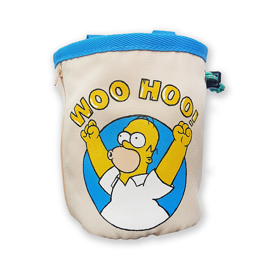 Мешок для магнезии Boulder Monsters WooHoo синий #2 - Фото 1 большая