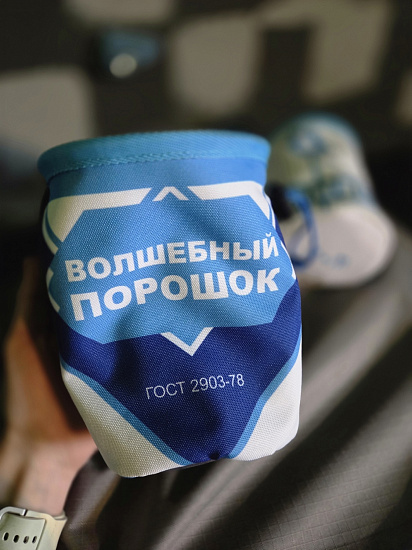 Мешок для магнезии Boulder Monsters 110326 Волшебный порошок (принт) - Фото 2 большая