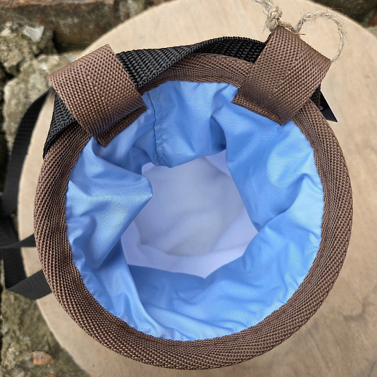 Мешок для магнезии Boulder Monsters 110326 Пёс-скалолаз (принт) - Фото 4 большая