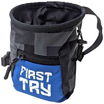 Мешок для магнезии First Try Малый 111125 Синий/Пиксель