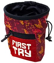 Мешок для магнезии First Try Малый 111125 Красный/Красный Пиксель