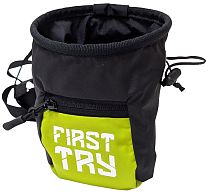 Мешок для магнезии First Try Малый 111125 Лайм/Чёрный