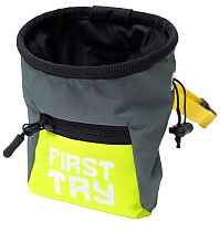 Мешок для магнезии First Try Малый 111125 Неон/Серый