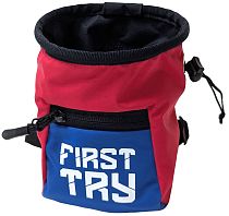 Мешок для магнезии First Try Малый 111125 Синий/Красный