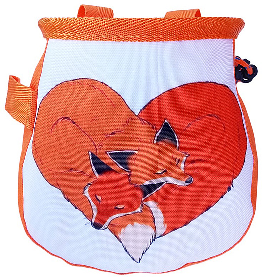 Мешок для магнезии Boulder Monsters Лисье сердце - Фото 1 большая