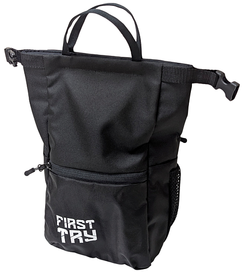 Мешок для магнезии First Try Большой 71125 L Чёрный - Фото 1 большая