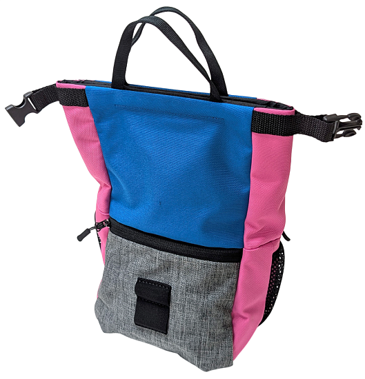 Мешок для магнезии First Try Большой 71125 L Серый/Синий/Розовый - Фото 2 большая