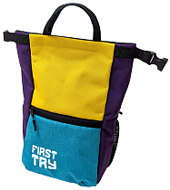 Мешок для магнезии First Try Большой 71125 L Бирюзовый/Жёлтый/Фиолетовый