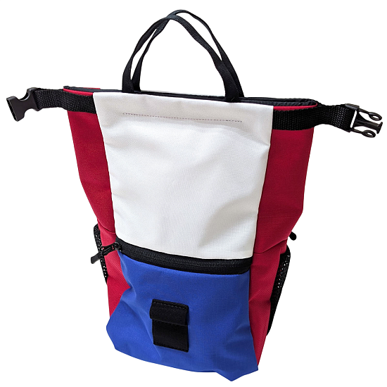 Мешок для магнезии First Try Большой 71125 L Синий/Белый/Красный - Фото 2 большая