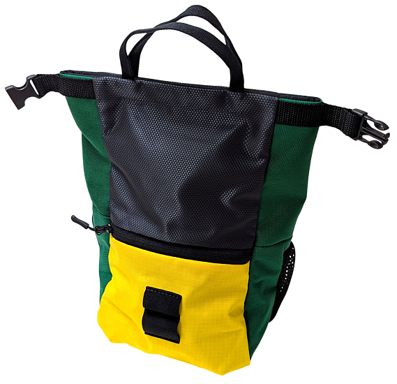 Мешок для магнезии First Try Большой 71125 L Жёлтый/Тёмно-Серый/Зелёный - Фото 2 большая