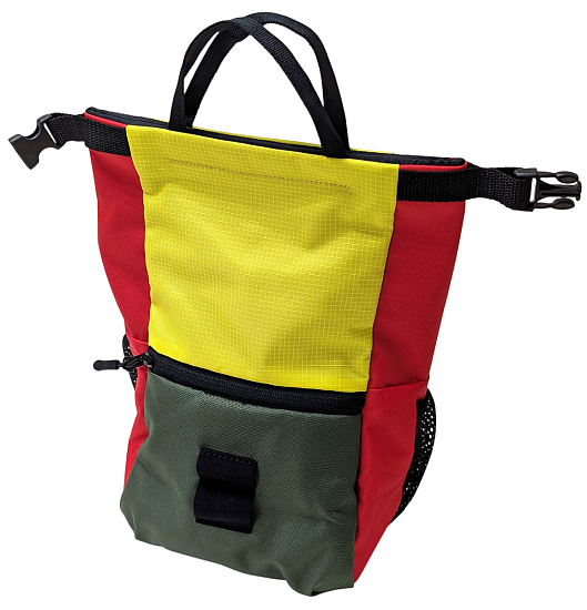 Мешок для магнезии First Try Большой 71125 L Хаки/Жёлтый/Красный - Фото 2 большая