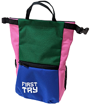 Мешок для магнезии First Try Большой 71125 L Синий/Зелёный/Розовый