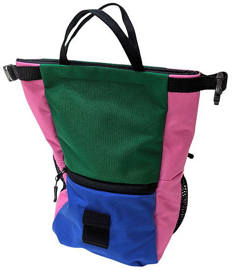 Мешок для магнезии First Try Большой 71125 L Синий/Зелёный/Розовый - Фото 2 большая