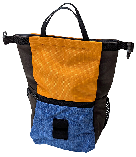 Мешок для магнезии First Try Большой 71125 L Синий/Оранжевый/Коричневый - Фото 2 большая