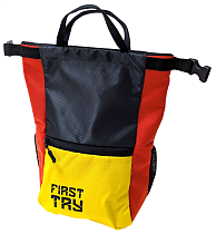 Мешок для магнезии First Try Большой 71125 L Жёлтый/Тёмно-Серый/Рыжий