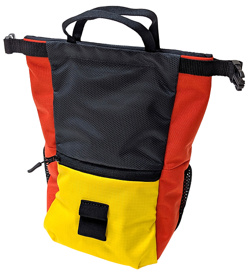 Мешок для магнезии First Try Большой 71125 L Жёлтый/Тёмно-Серый/Рыжий - Фото 2 большая