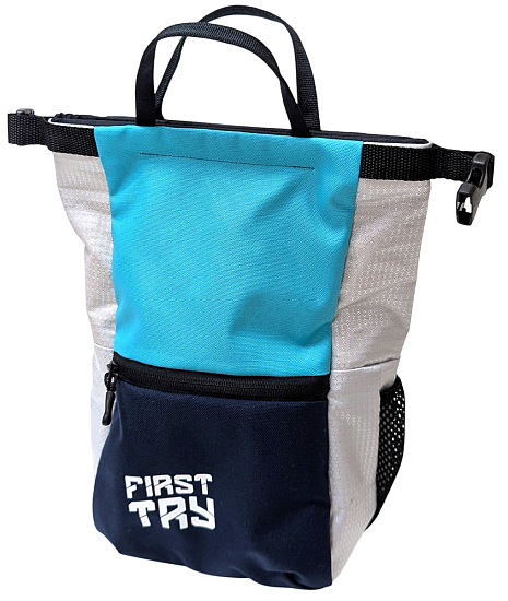 Мешок для магнезии First Try Большой 71125 L Синий/Голубой/Светло-Серый - Фото 1 большая
