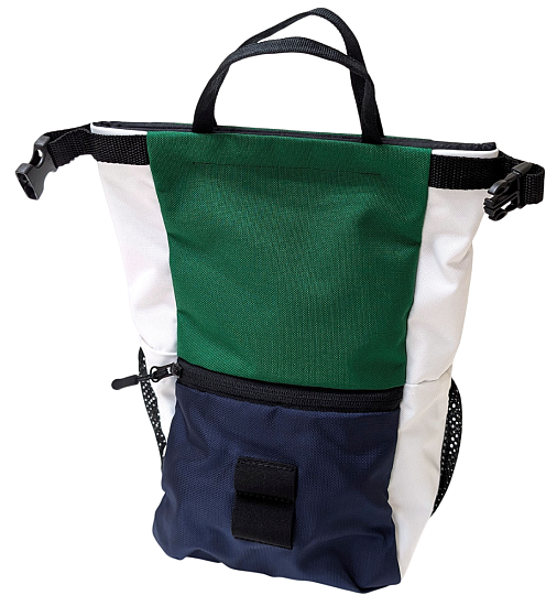 Мешок для магнезии First Try Большой 71125 L Синий/Зелёный/Белый - Фото 2 большая