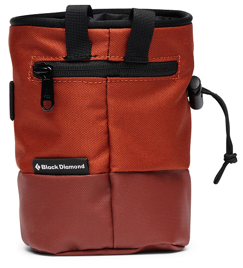 Мешок для магнезии Black Diamond Mojo Zip Burnt Sienna - Фото 2 большая