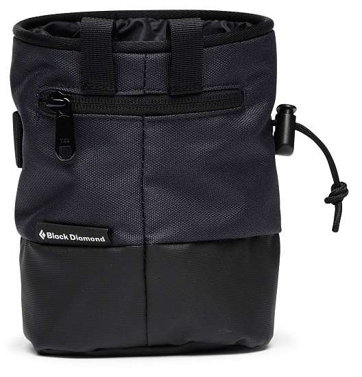 Мешок для магнезии Black Diamond Mojo Zip Carbon - Фото 2 большая