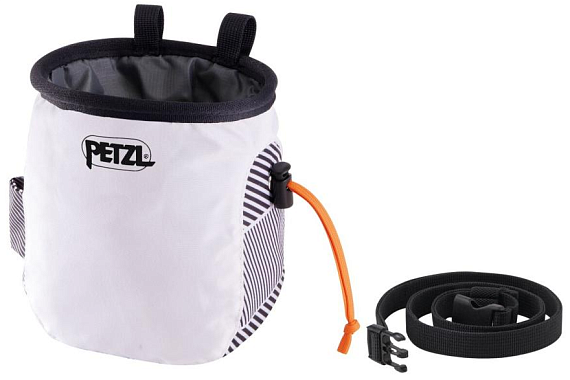 Мешок для магнезии Petzl Saka White - Фото 2 большая