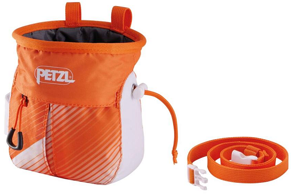 Мешок для магнезии Petzl Sakapoche Orange - Фото 2 большая