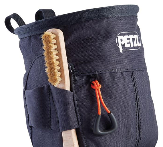 Мешок для магнезии Petzl Sakapoche Orange - Фото 4 большая