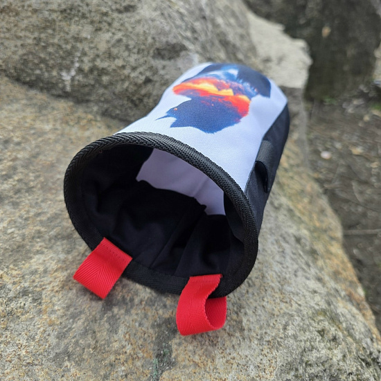 Мешок для магнезии Boulder Monsters 110326 Горный кот (принт) - Фото 2 большая