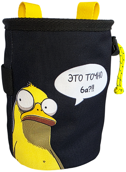 Мешок для магнезии Boulder Monsters 110326 Утяш (принт) - Фото 1 большая