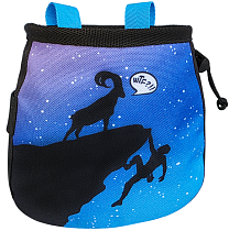 Мешок для магнезии Boulder Monsters 110326 WTF? (принт) Синий