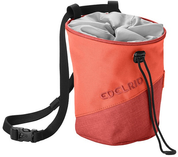 Сумка для магнезии Edelrid Chalk Bag Monoblock Koi/Orange - Фото 1 большая