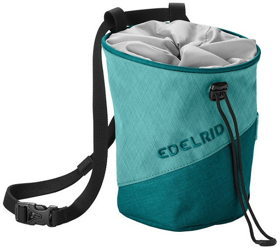 Сумка для магнезии Edelrid Chalk Bag Monoblock Dolphin - Фото 1 большая
