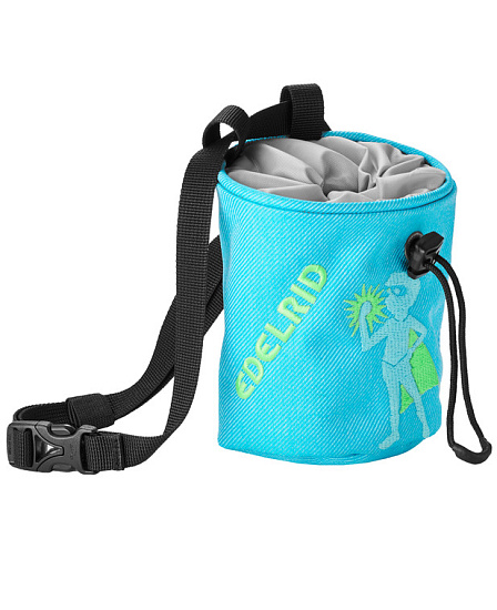 Сумка для магнезии Edelrid Chalk Bag Muffin Icemint - Фото 1 большая