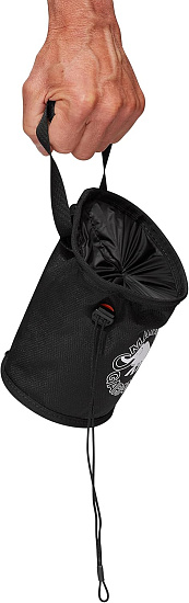 Мешок для магнезии Mammut Gym Print Chalk Bag Black - Фото 2 большая