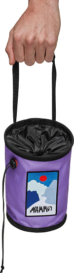 Мешок для магнезии Mammut Gym Print Chalk Bag Lavandin - Фото 2 большая