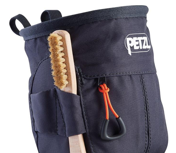 Мешок для магнезии Petzl Sakapoche Black - Фото 4 большая