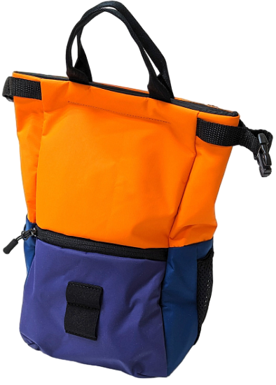 Мешок для магнезии First Try Большой 240725 L Синий/Оранжевый - Фото 2 большая