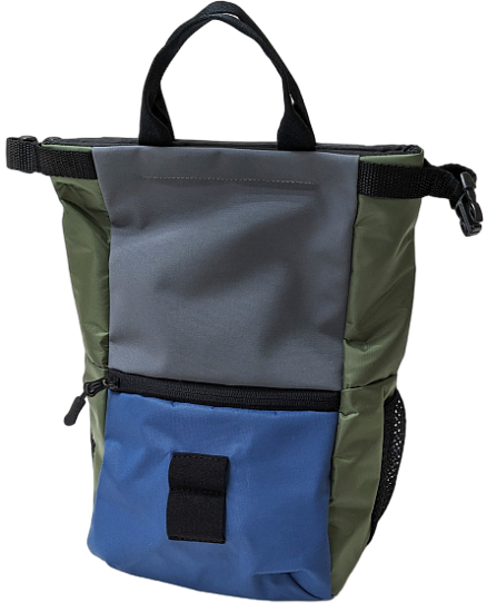 Мешок для магнезии First Try Большой 240725 L Синий/Серый/Хаки - Фото 2 большая