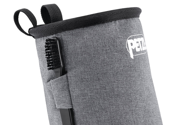 Мешок для магнезии Petzl Bandi Grey - Фото 3 большая