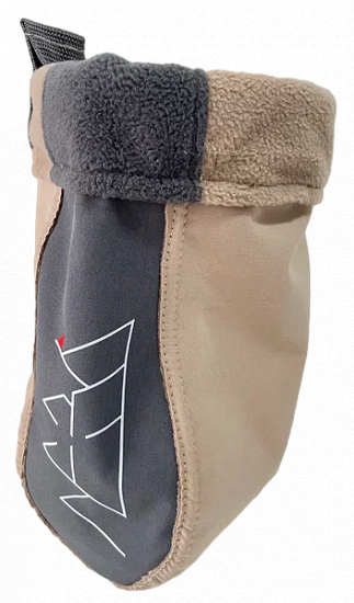 Мешок для магнезии Лезь! Бежевый/Серый - Фото 1 большая