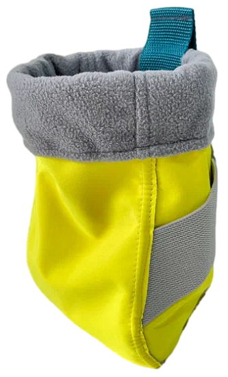 Мешок для магнезии Лезь! Желтый/Бирюзовый - Фото 2 большая