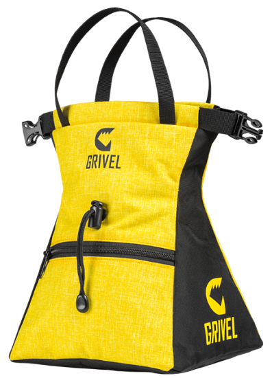 Мешок для магнезии Grivel Chalk Bag Boulder Yellow - Фото 1 большая